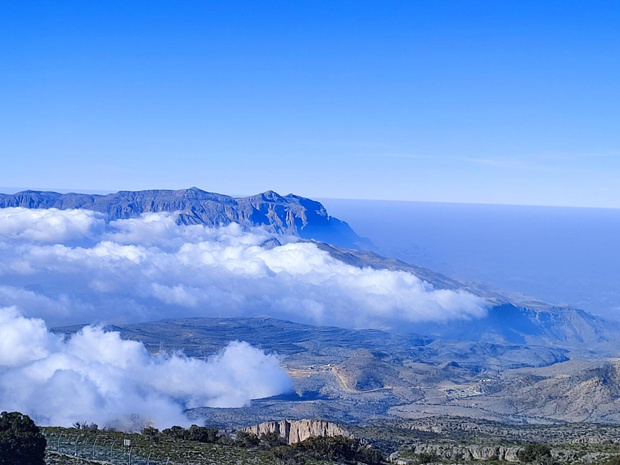 Al Ḩamrāʼ Stone Rest House Jebel Shams מראה חיצוני תמונה