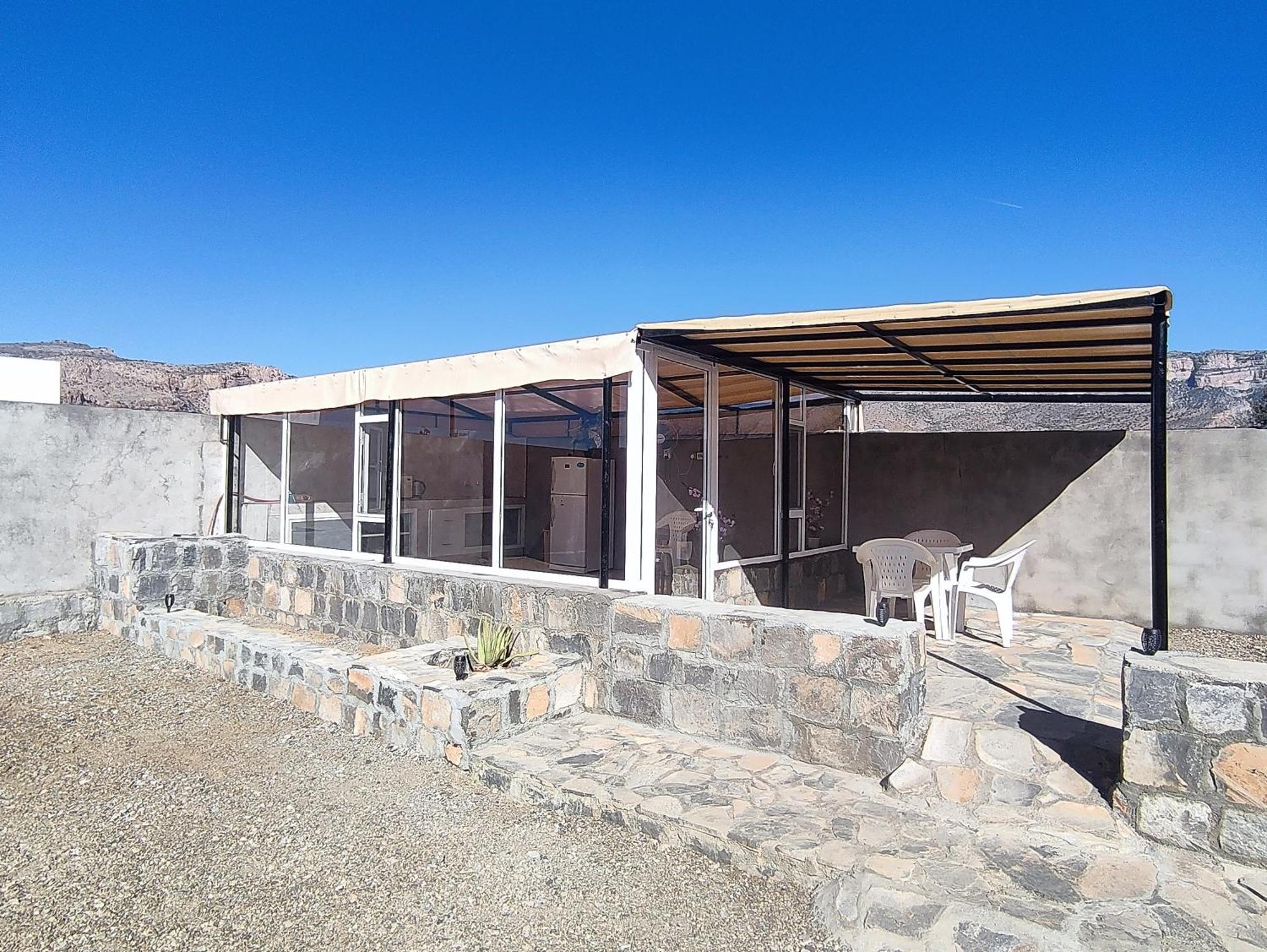 Al Ḩamrāʼ Stone Rest House Jebel Shams מראה חיצוני תמונה