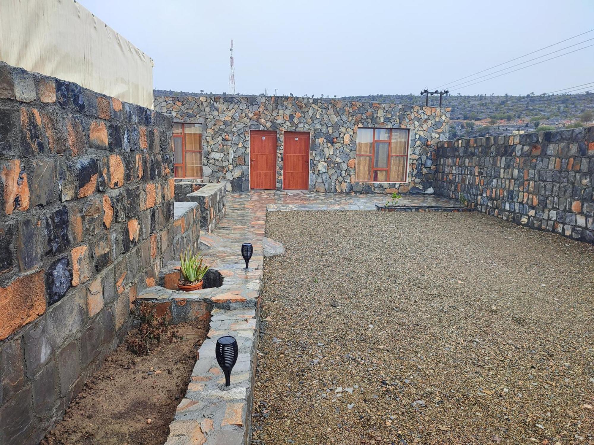 Al Ḩamrāʼ Stone Rest House Jebel Shams מראה חיצוני תמונה